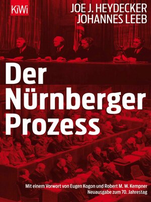 cover image of Der Nürnberger Prozeß